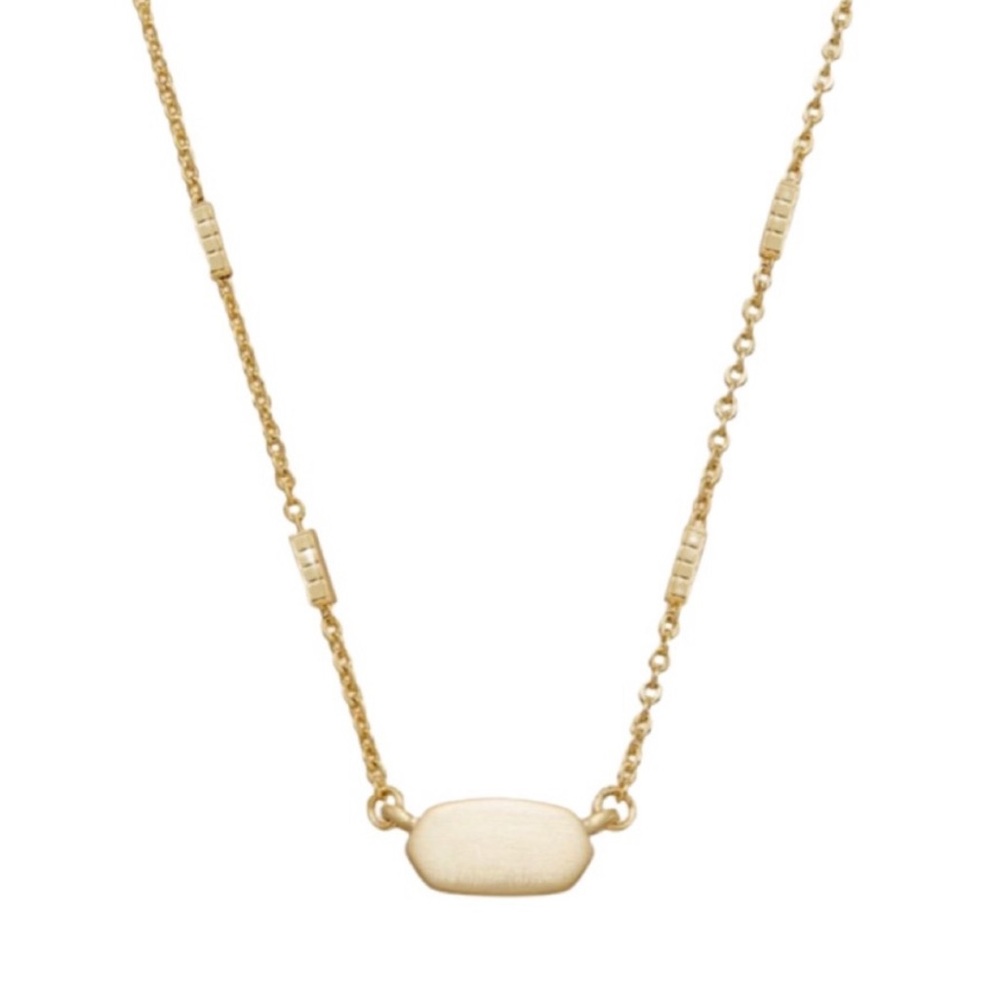 Kendra Scott Fern Necklace in Gold